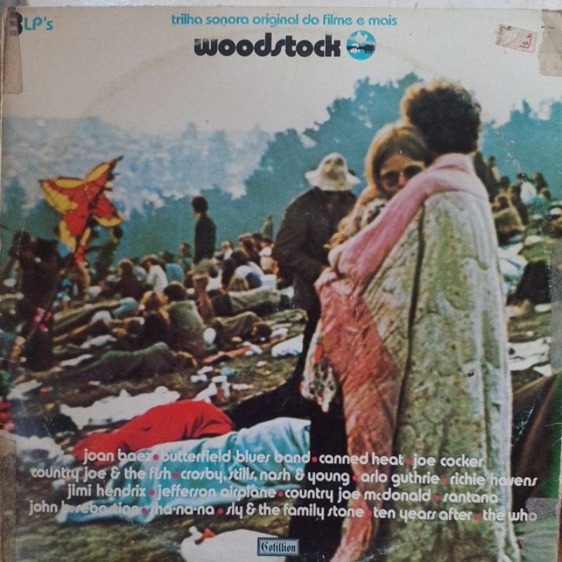 LP (TRIPLO) WOODSTOCK -TRILHA SONORA DO FILME