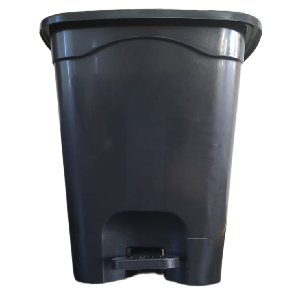 Lixeira De Plástico 13 Litros Preto com Pedal Alta Qualidade em Oferta na Shopee