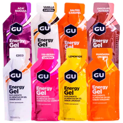 Gu Energy Gel - 8 Sachês - Energético Em Gel Gu Repositor