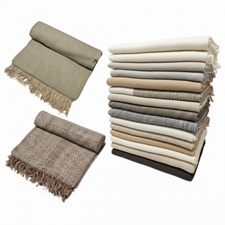 Kit 02 Manta Para Sofá Decoração 2,10x1,20 Casa Nova 100% Algodão Promoção em Oferta na Shopee