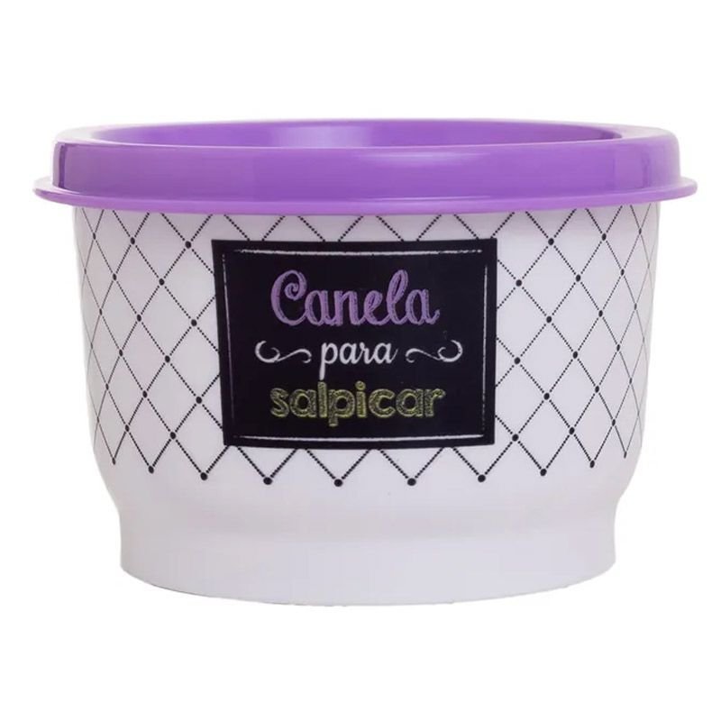 Tupperware Bistrô Potinho de Tempero Bistrô 140ml Cravo, Fermento, Colorau