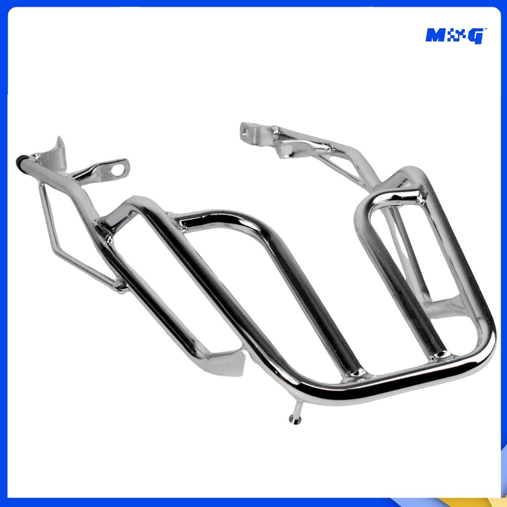 Bagageiro Honda Pop 110 2016 a 2024 Reforçado Cromado Suporte para Baú em Oferta na Shopee