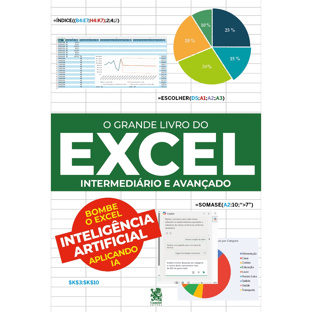 O Grande Livro do Excel: Intermediário e Avançado