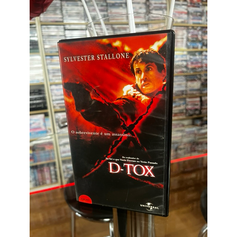 VHS “D-Tox” - Sylvester Stallone, dublado