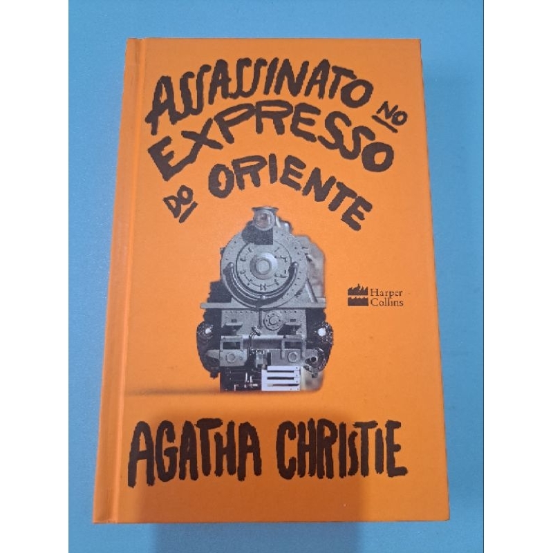 Livro Assassinato no Expresso do Oriente - Agatha Christie Capa Dura