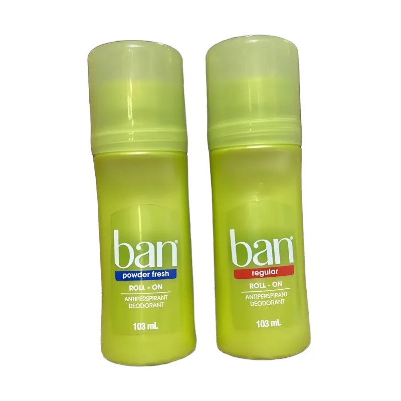 Kit Ban 2 Roll-On 103ml – Power Fresh + Regular