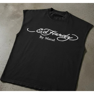 Camisa Regata Oversized Vértice Ed Hardy Streetwear em Oferta na Shopee