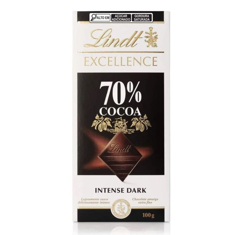 Chocolate Lindt Excellence 70 - Comprar com Melhor Preço em Lanches