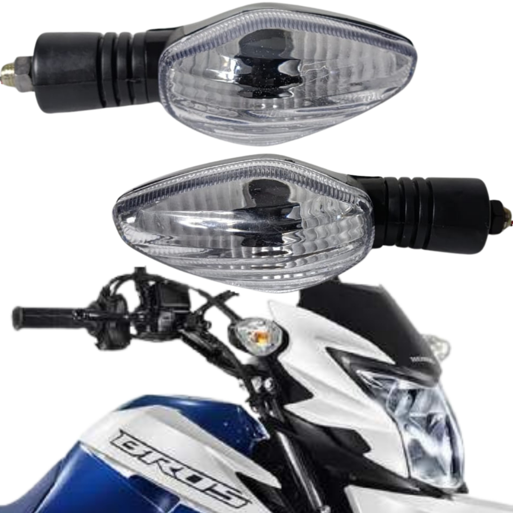 Par Pisca Seta Modelo Original Honda Nxr Bros 150 160 2014 em Diante em Oferta na Shopee