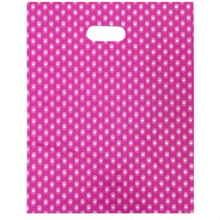 50 Unidades de sacola Plastica Boca Vazada 30x40 cm - Boca de Palhaço - Alça Vazada em Oferta na Shopee