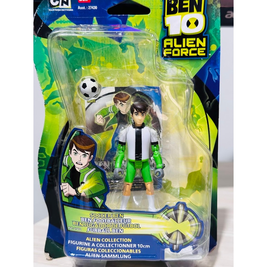 Boneco Ben Tennyson Goleiro Ben 10 Alien Force Original Novo Lacrado Bandai