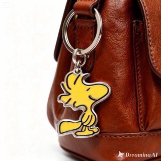 Chaveiro Woodstock snoopy passarinho em Oferta na Shopee