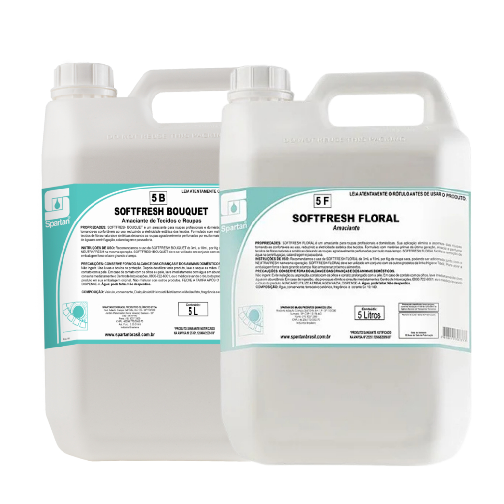 Softfresh Novo Amaciante Cheiro de Rica Bouquet | Floral 5L Concentrado