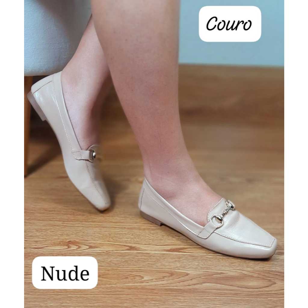 Mocassim Loafer em Couro Legítimo