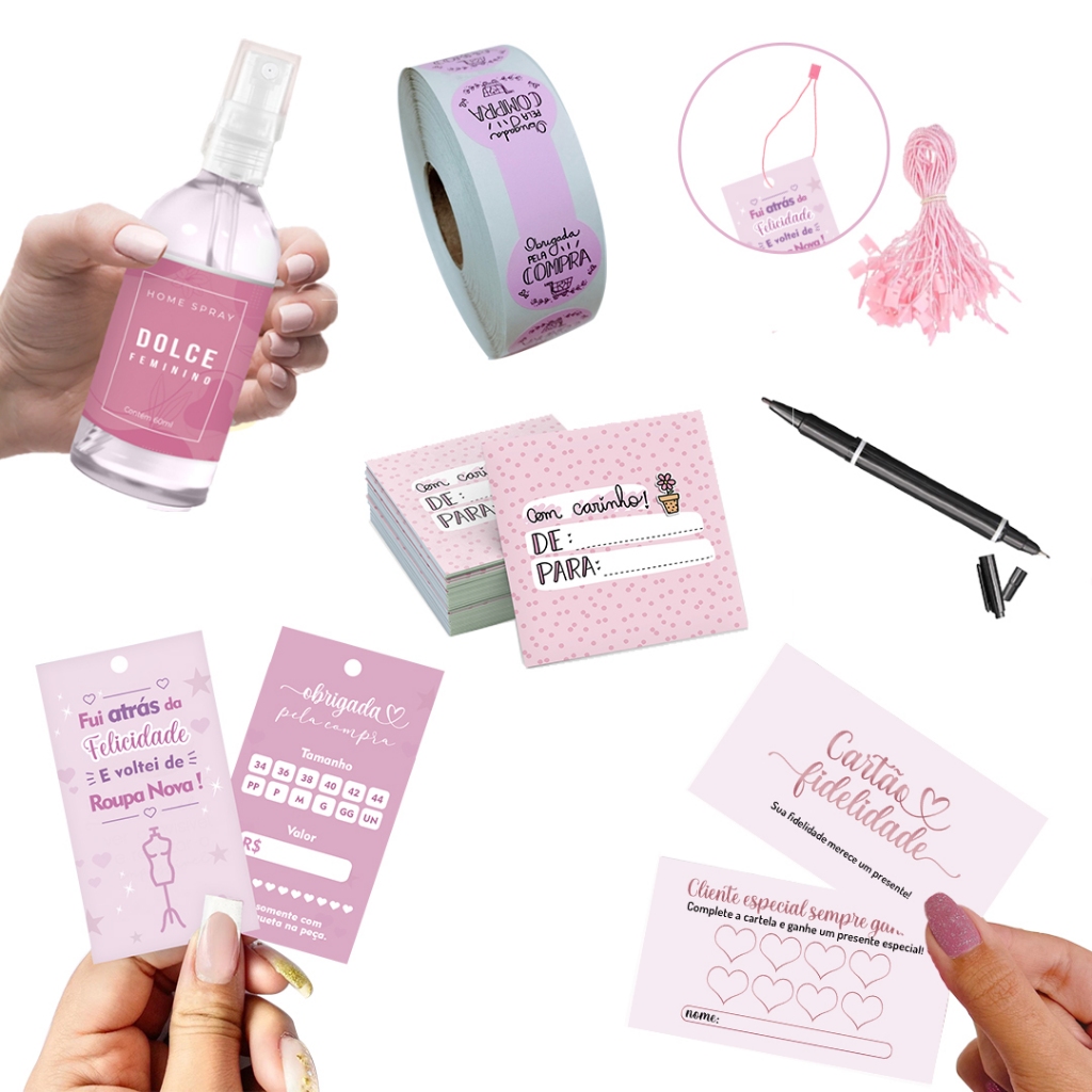 Kit Empreendedor para loja de roupas + de 250 itens