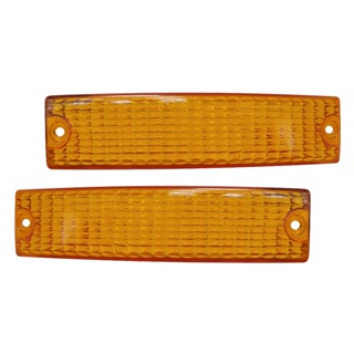 Par Lente Pisca Dianteira Âmbar Variant Brasilia 1972 A 1977 em Oferta na Shopee