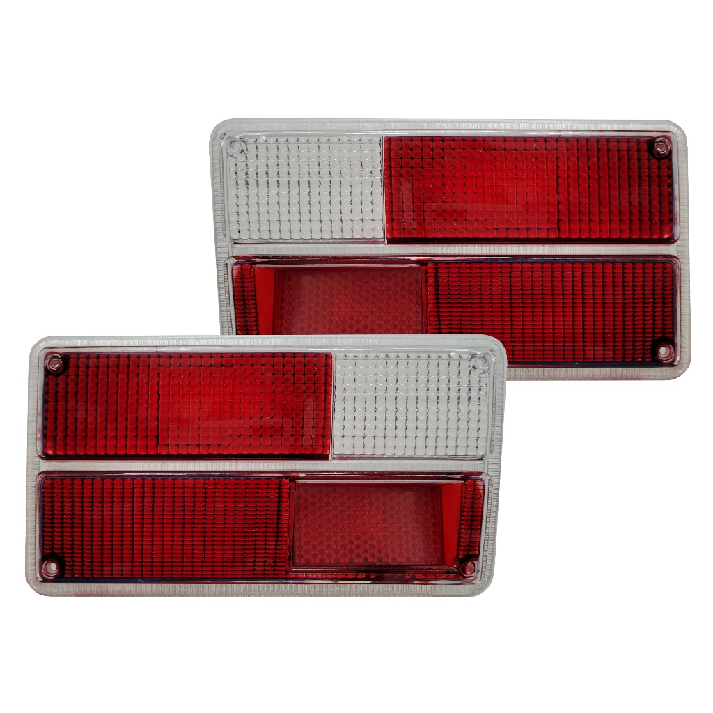 Par Lente Lanterna Traseira Bicolor Variant Tl 1973 A 1977 em Oferta na Shopee