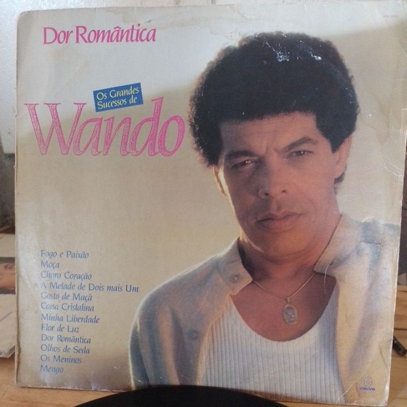 LP - WANDO - DOR ROMÂNTICA, OS GRANDES SUCESSOS -1989