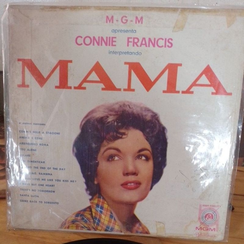 LP - CONNIE FRANCIS - MAMA