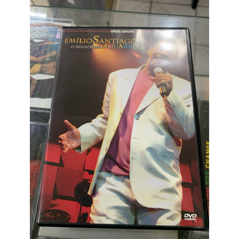 DVD - Show Emílio Santiago, o melhor das aquarelas.