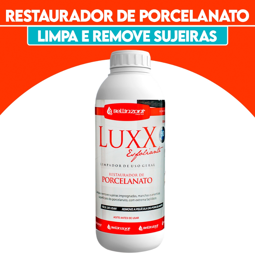 Esfoliante e Restaurador Para Porcelanato - 900ml - Bellinzonni - BELLINZONI
