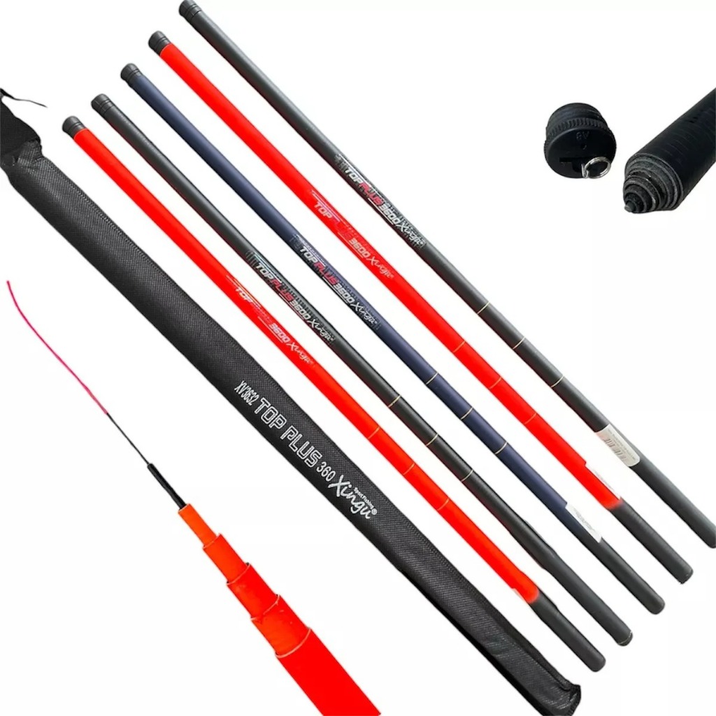 Vara Telescópica Xingu Top Plus - Tamanhos Variados