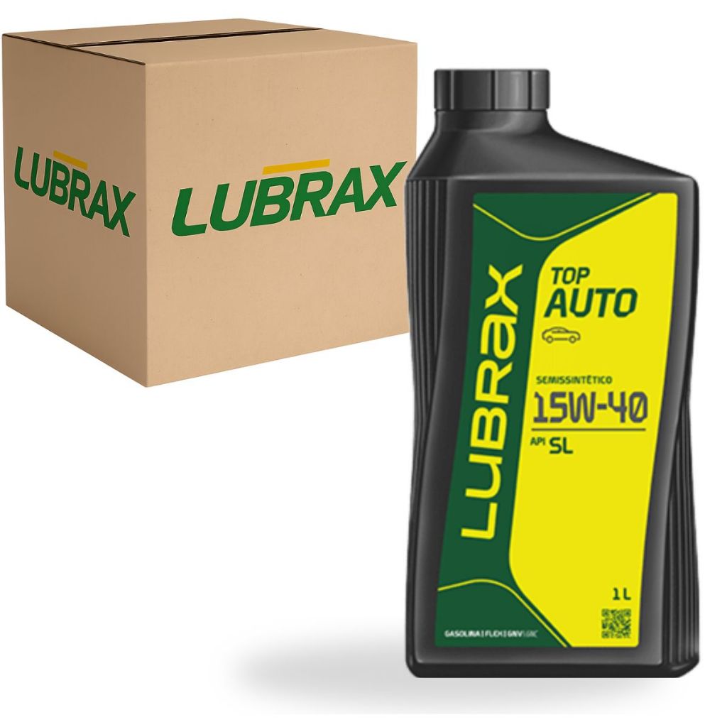 Oléo Lubrificante 15W40 Semissintético Tecno Lubrax API SL Lubrax em Oferta na Shopee