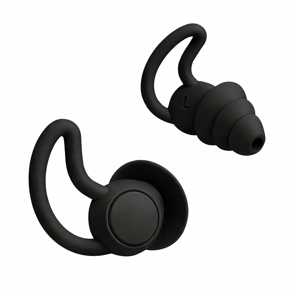 Par De Tampões De Ouvido De Silicone Com Cancelamento De Ruído Multicoloridos Opcionais Para Entretenimento Audiovisual