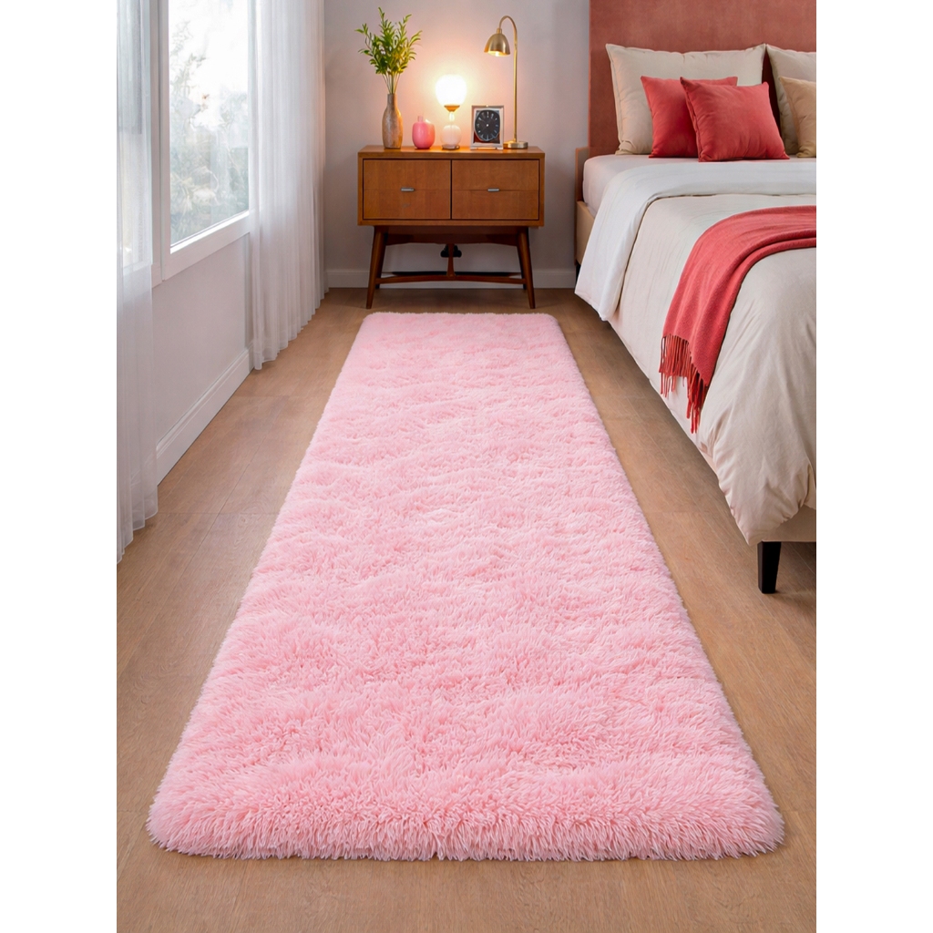 Tapete Passadeira Grande 2,00x0,60 Corredor Quarto Sala Felpudo Cores em Oferta na Shopee