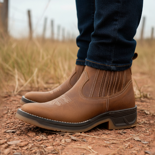 Bota Texana Solado Jump Masculino Botas: Onde Comprar | BuscaProdutos