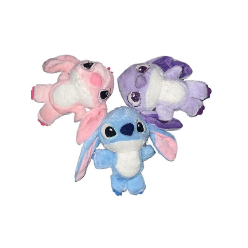 Chaveiro de Pelúcia Personagem Infantil Ursinho De Pelúcia Com Chaveiro
