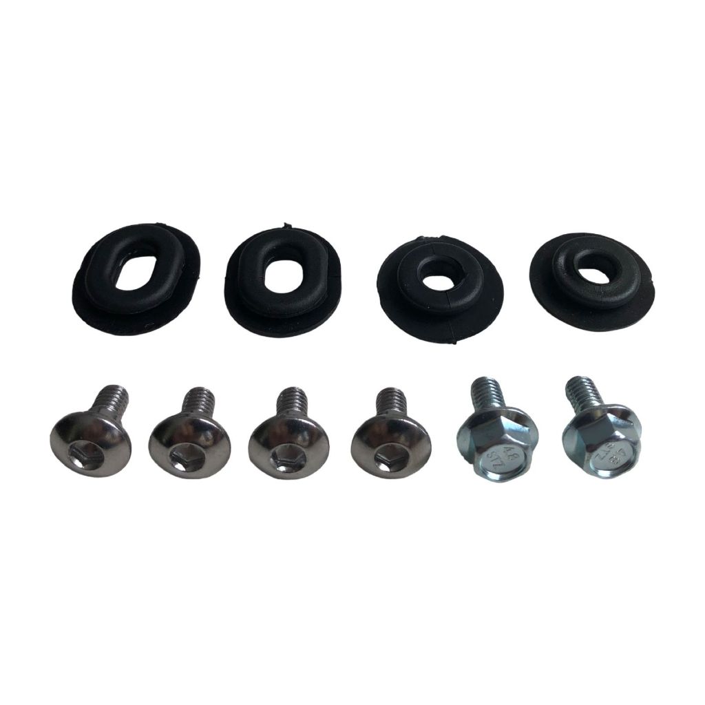 Kit Parafusos Tampa Lateral Borrachas Bros 160