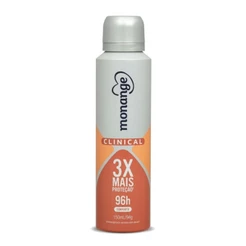 Desodorante Antitranspirante Monange Aerossol Clinical Conforto Com 150ml