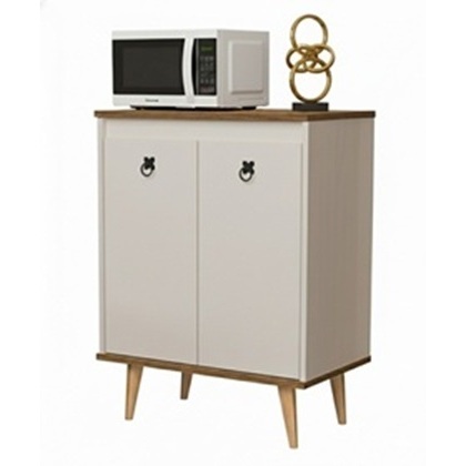 Imagem Balcão De Cozinha Para Microondas Ou Forno Elétrico 2 Portas - Várias Cores