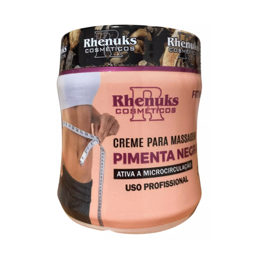 Gel Redutor De Medidas Pimenta Negra 200g - Combate Estrias e Celulite