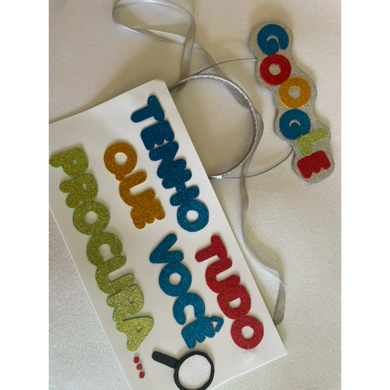 Kit Carnaval Plaquinha e Arco Google — R$ 29,90 em Shopee