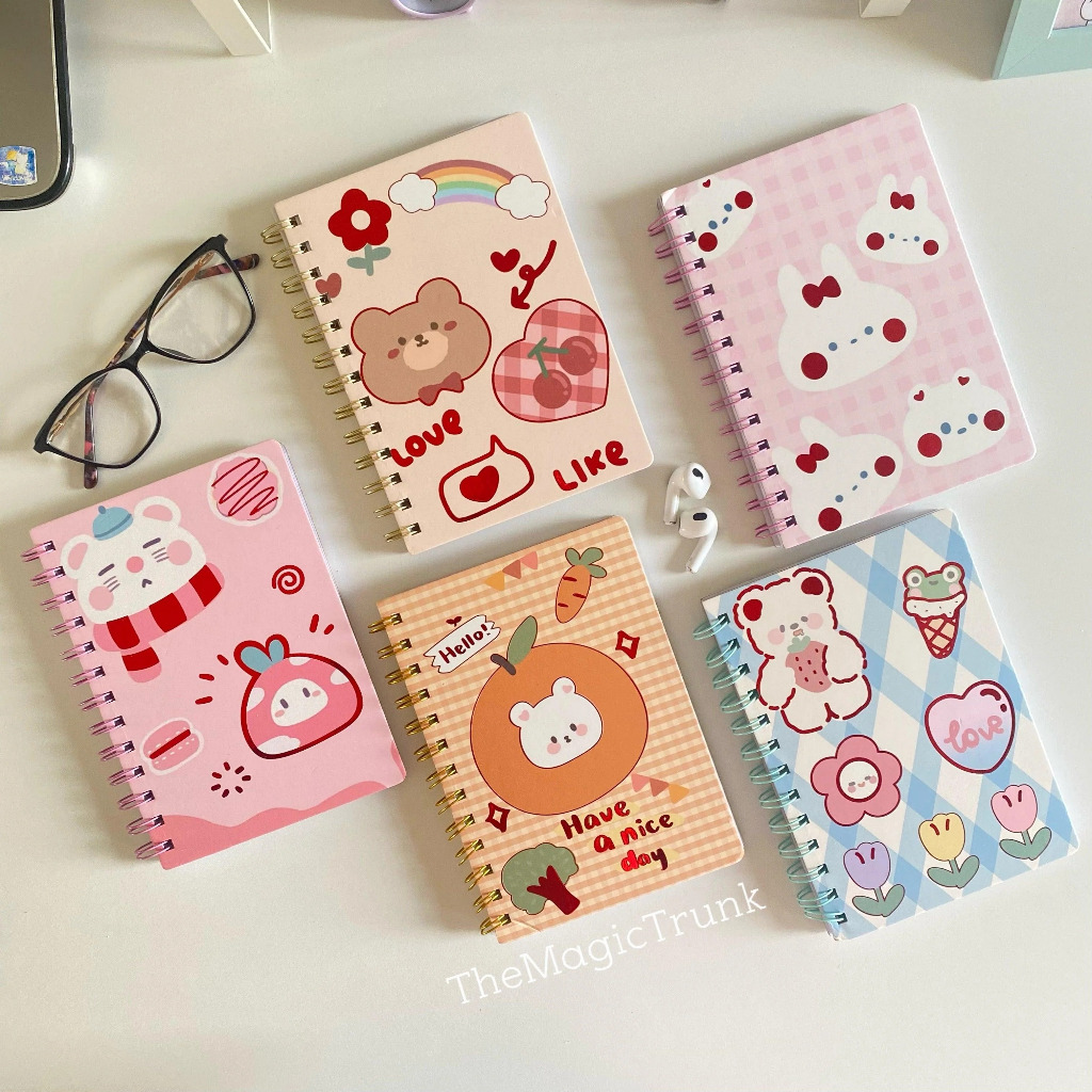 Caderno Agenda Escolar Infantil Meninos e Meninas Volta as Aulas Bloco de Anotações Papelaria Fofa em Oferta na Shopee