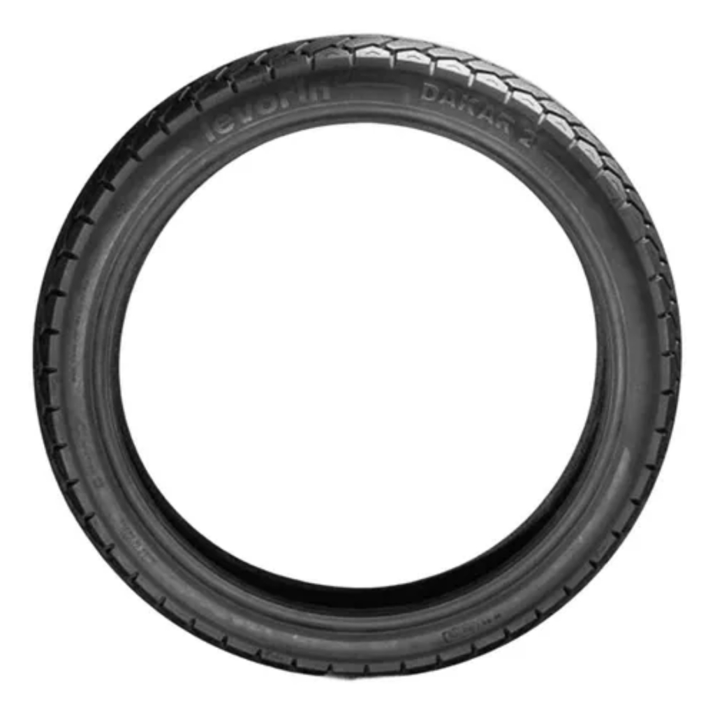 Pneu Levorin Dakar 2 Dianteiro 2.75-17 Moto Uso Sem Câmara — imagem 2 de 2