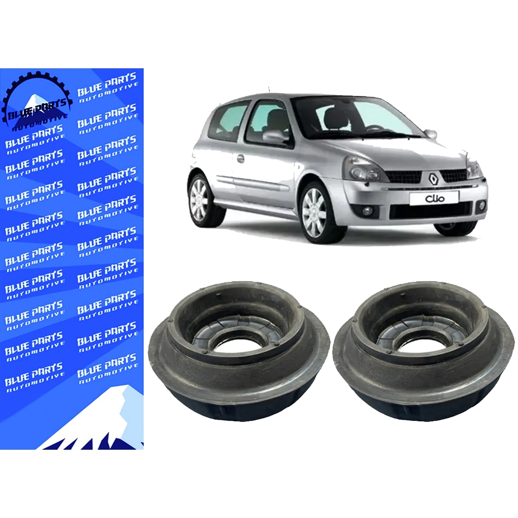Coxim Amortecedor Dianteiro Renault Clio 1998 1999 2000 2001 2002 2003 2004 2005 2006 Par