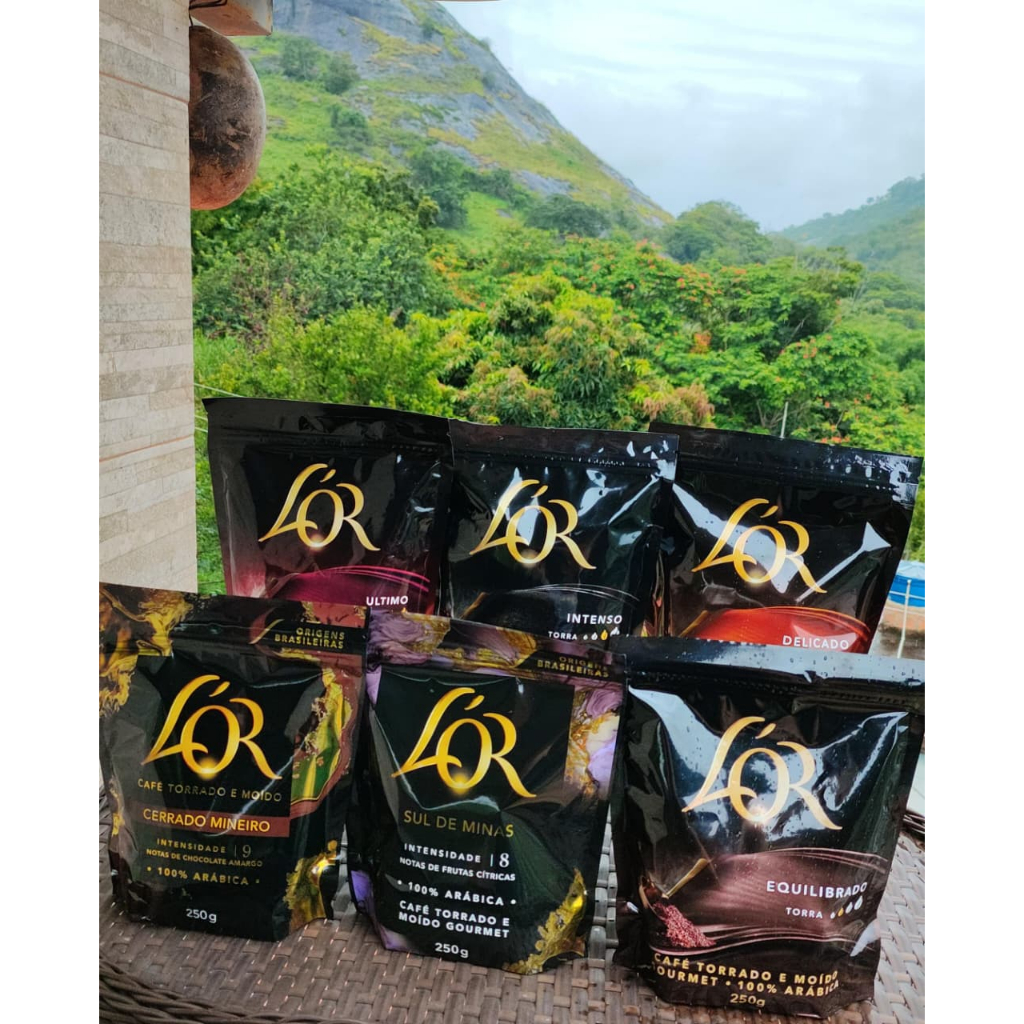CAFÉ LOR - TORRADO E MUÍDO GOUMERT 250g em Oferta na Shopee