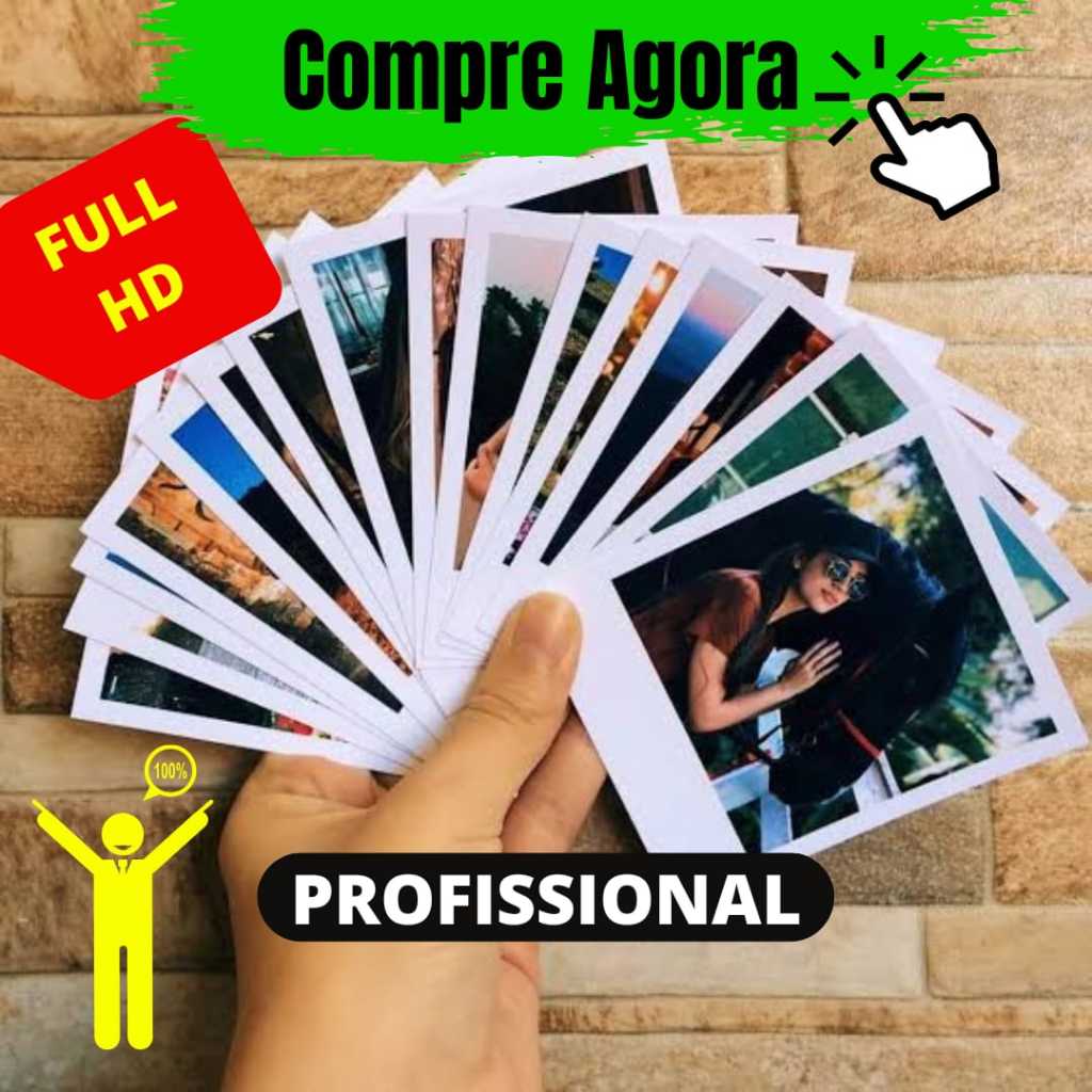 Mini Foto Full Hd - Escolha seu Kit