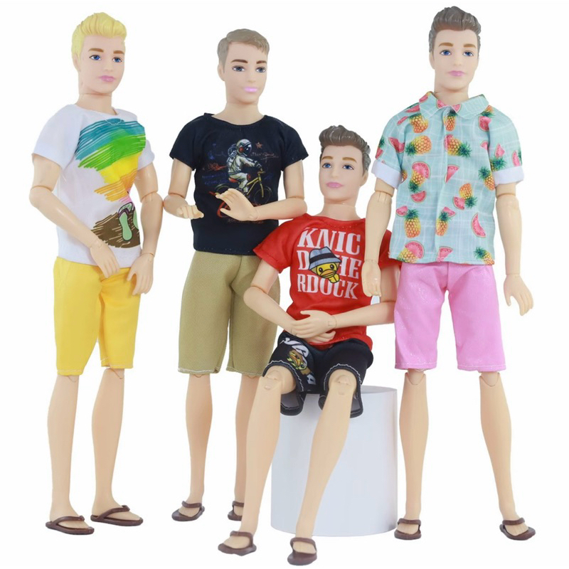 Boneco ken  Modelos Articulados com acessórios diversos... em Oferta na Shopee