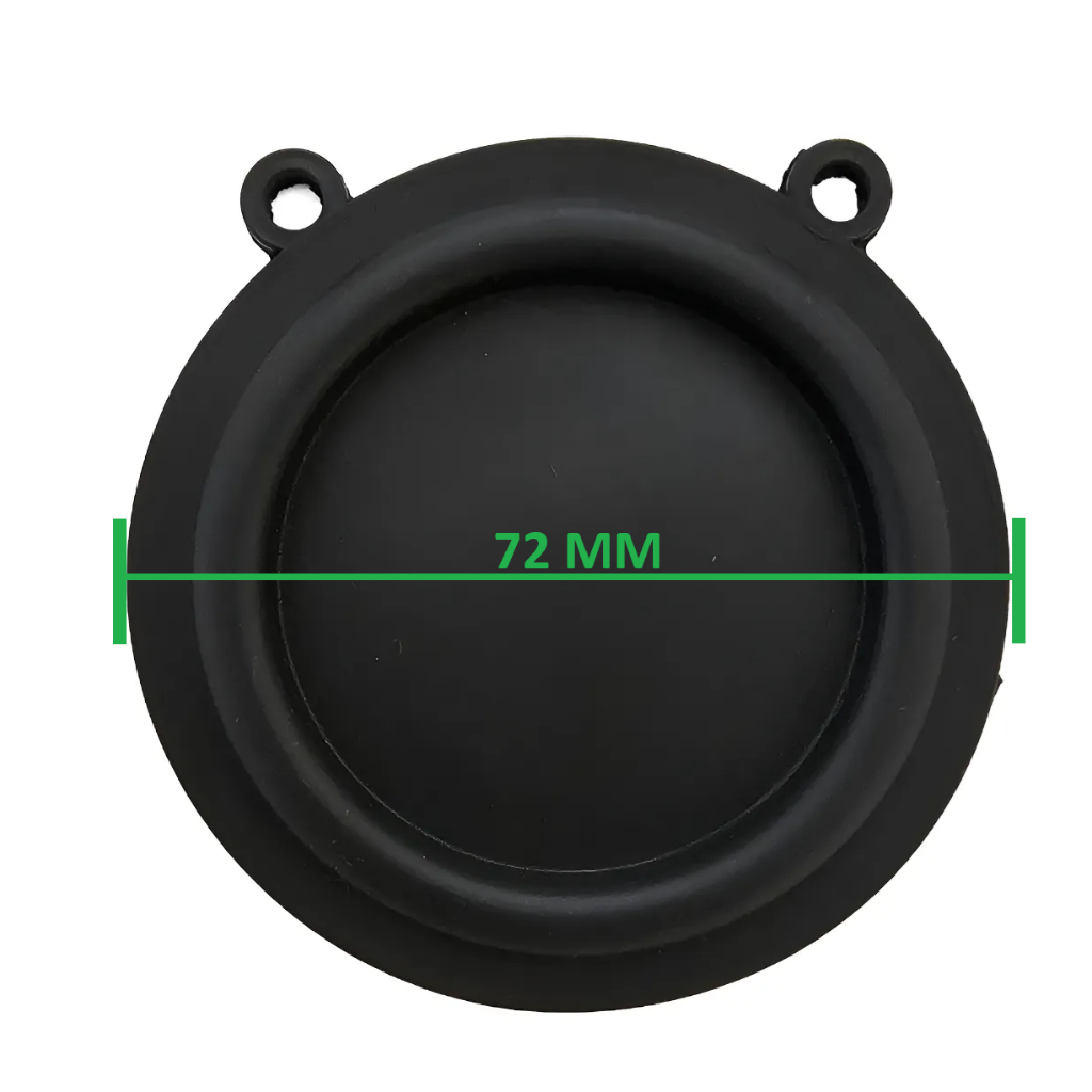 Diafragma Membrana 72mm Universal Válvula Aquecedor Gás Komeco Rinnai Bosch Lorenzetti Inova Orbis