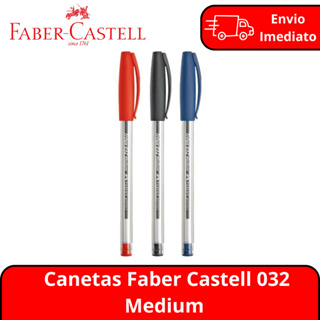 Canetas Faber Castell Kit Com 3 ou Com 5 em Oferta na Shopee