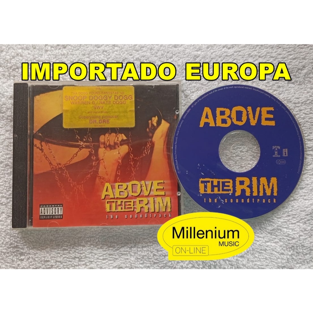 CD Above The Rim  (O lance Do Crime) Trilha Sonora Do Filme 1994 Importado Europa  Ver Detalhes Sobre  Encarte Frontal