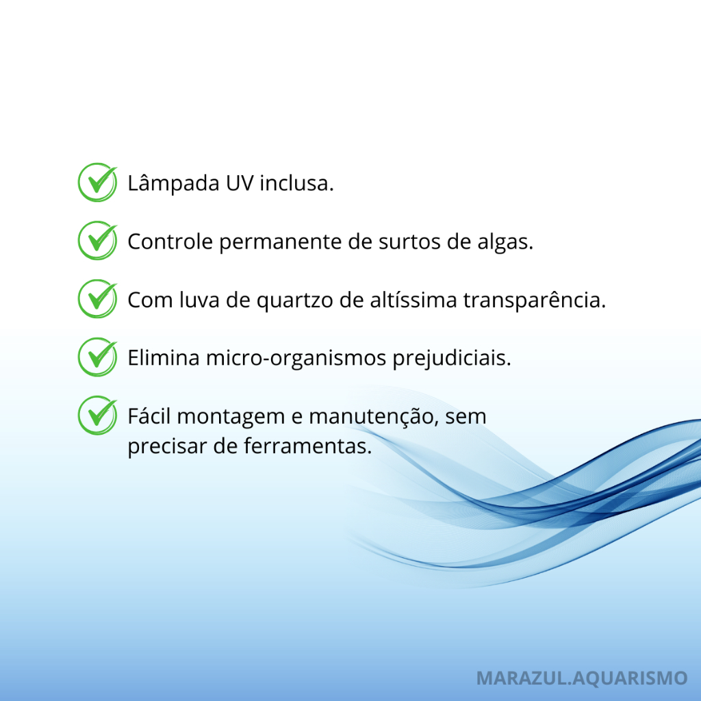 Lâmpada Uv reposição Ultra Violeta - Ocean Tech P/ Filtro Germicida Aquário — imagem 2 de 2