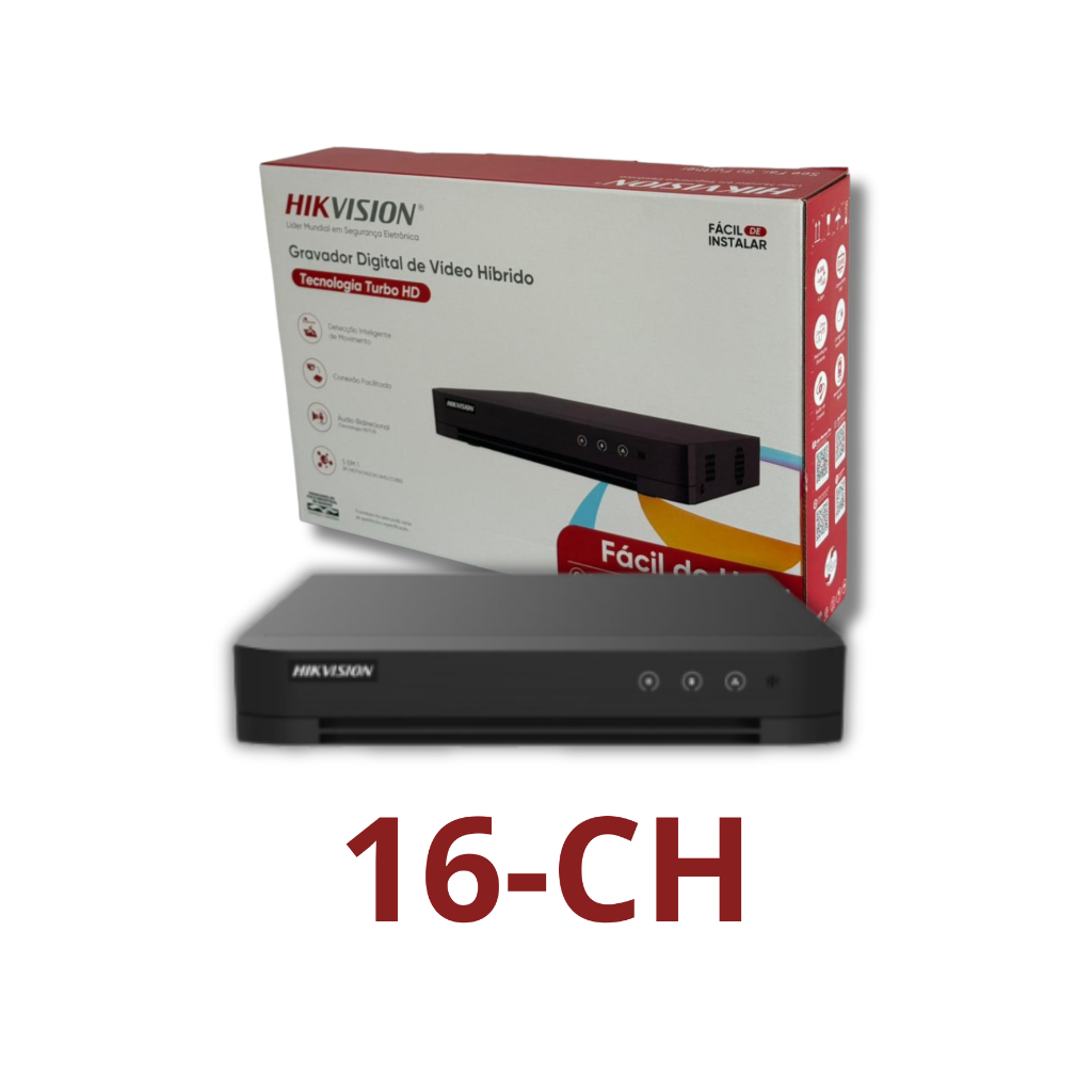 DVR GRAV DIGITAL 16 CANAIS DS-7216HGHI-M1/T