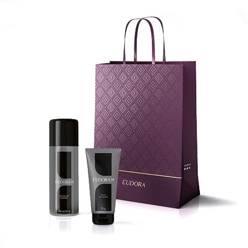 Eudora H Sabonete Em Barra 2 x 90g OU Shower Gel ou Presente Eudora H Barba ou Impression - Escolher.