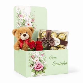 Kit caixa Display PP Para Cestas, Arranjos e Presentes (1 - 5 - 10 unidades) em Oferta na Shopee