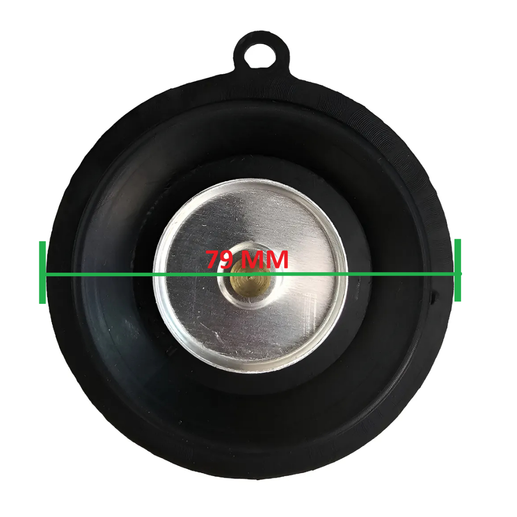 Diafragma Membrana 79mm C/ Prato Válvula Aquecedor Komeco Lorenzetti
